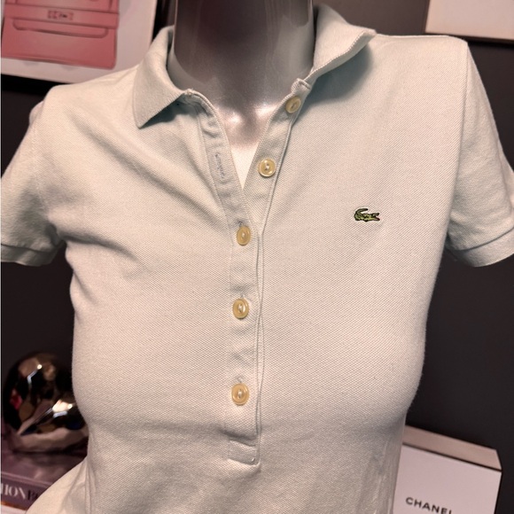 Lacoste Baby Blue Polo Shirt - Picture 3 of 3